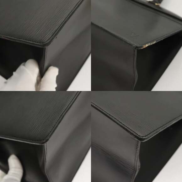 LOUIS VUITTON Epi Riviera Hand Bag Noir Black M48182 - Picture 10 of 12